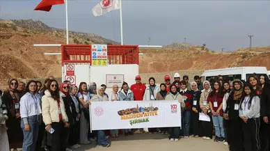 Gabar Petrol Tesisi'ne öğrencilerden özel ziyaret: ‘Maziden Atiye’ programı devam ediyor