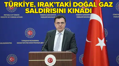 'Saldırıyı Irak'ın istikrarı ve refahı açısından endişeyle karşılıyoruz'