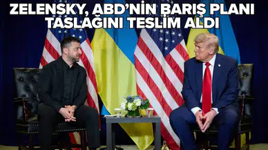 Zelensky, ABD'nin barış planı taslağını teslim aldı
