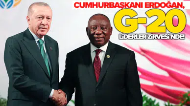 "G20'yi daha fazla sorumluluk üstlenmeye davet ediyorum"
