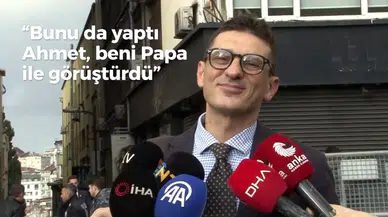 Ahmet Minguzzi'nin babası, Papa 14. Leo ile görüştü