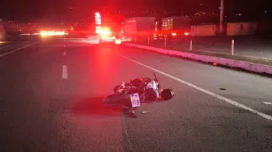 Malatya'da motosiklet yayaya çarpıp devrildi: 1 ölü!