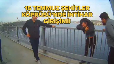 Şahıs ikna edilerek intihar girişimi önlendi!