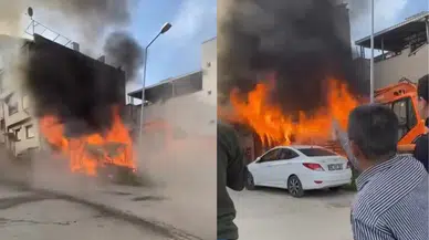 Bursa’da baraka yangını mahallede panik yaşattı!