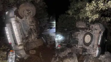 Mardin’de pick-up devrildi: 2'si çocuk 6 kişi yaralandı!