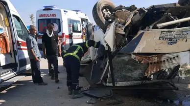 Hatay’da 3 otomobilin çarpıştığı kazada 7 kişi yaralandı!