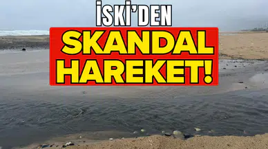 Atık su arıtılmadan denize boşaltılıyor!