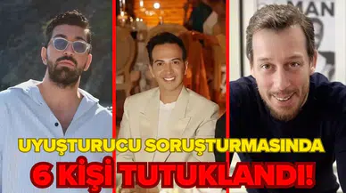 Uyuşturucu soruşturmasında 6 şüpheli tutuklandı!