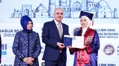 TBMM Başkanı Numan Kurtulmuş Özbekistan'da