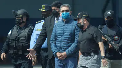 Honduras’ın eski Devlet Başkanı Juan Orlando Hernández Trump affının ardından serbest bırakıldı