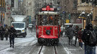 İstanbul'da kar yağışı etkili olacak!