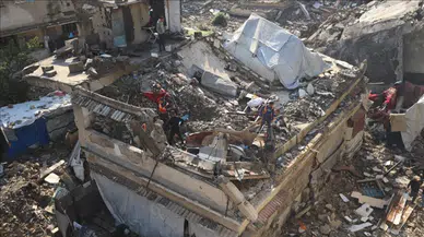 Gazze’de fırtına nedeniyle 22 hasarlı bina çöktü: 18 kişi yaşamını yitirdi!