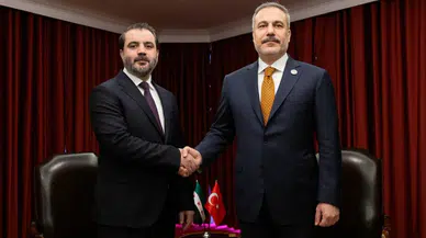 Bakan Fidan, Suriye Dışişleri Bakanı Şeybani ile görüştü