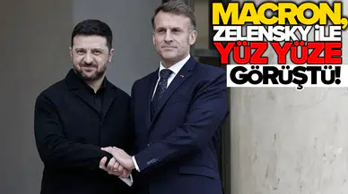 Macron: Toprak meselesini tartışabilecek tek taraf Ukrayna'dır