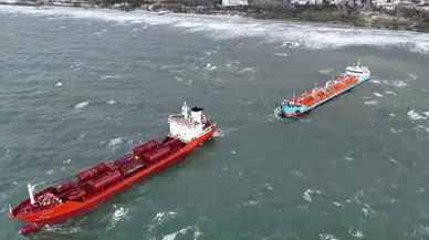 Bakırköy açıklarında iki tankerden acil durum çağrısı!