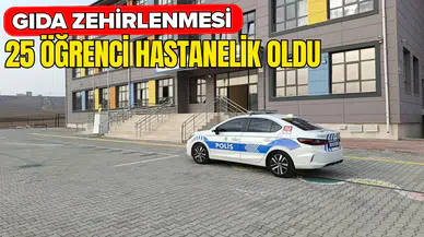 Şanlıurfa'da zehirlenme vakası