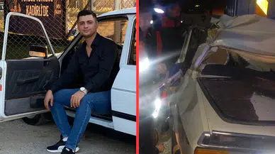 Osmaniye’de park halindeki kamyona çarpan otomobilde 1 ölü, 2 yaralı