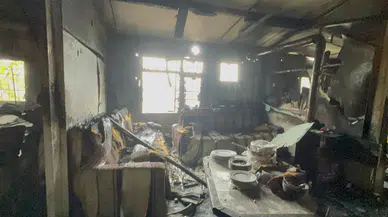 Dilovası’nda yangın: Yaşlı adam kurtarılamadı