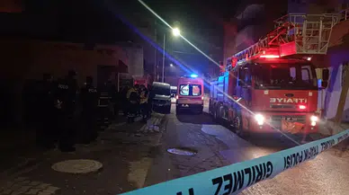 Batman'da ev yangını: Yaşlı çifti ölüm ayırdı!