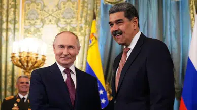 Putin, Venezuela Devlet Başkanı Maduro ile görüştü
