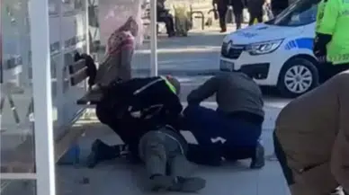 İzmir’de polisin müdahalesi yaşlı adamın hayatını kurtardı