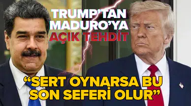 Trump’tan Maduro’ya açık tehdit: Sert oynarsa bu son seferi olur