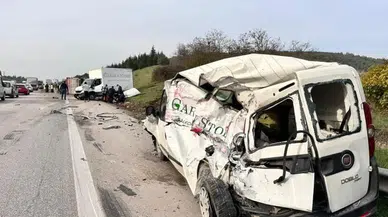 Bursa’da tır faciası: 1 ölü, 3 yaralı