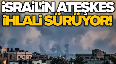 Gazze'ye şiddetli hava saldırıları!