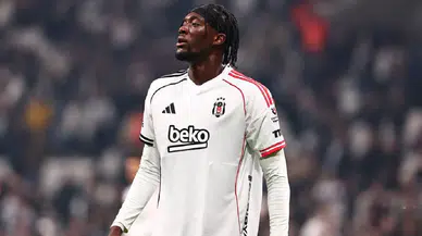 Beşiktaş'ın golcüsü Abraham'ın sağlık durumu nasıl? Kafasına darbe almıştı!