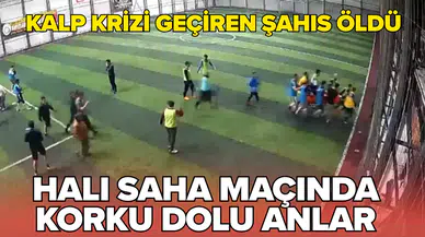 Kahramanmaraş'ta halı sahada kalp krizi geçiren adam kurtarılamadı