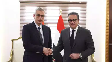 Bakan Memişoğlu, Mısır Sağlık Bakanı Abdelghaffar ile bir araya geldi