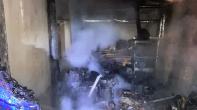 Isparta'da kalorifer kazanı patladı: Çıkan yangından 3 kişi yaralandı