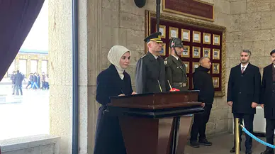 Bakan Göktaş, Anıtkabir'de!