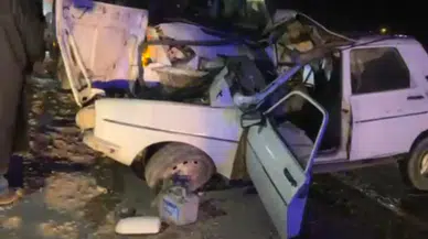 Şanlıurfa’da minibüs ile otomobil çarpıştı: 1 kişi hayatını kaybetti