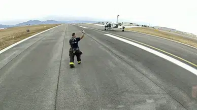 Havacılıkta ilk: Acil durumda uçak otomatik iniş gerçekleştirdi