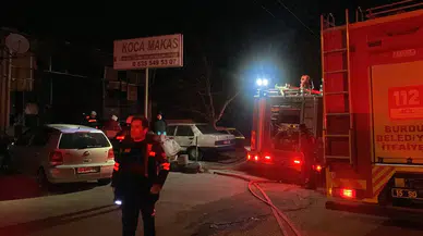 Burdur’da oto yıkamacıda yangın paniği!