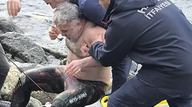 Hatay’da zıpkın kazası: Bacağına saplanan zıpkınla hastaneye kaldırıldı