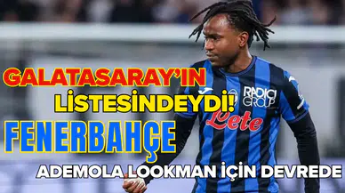 Galatasaray’ın listesindeydi! Fenerbahçe Ademola Lookman için devrede