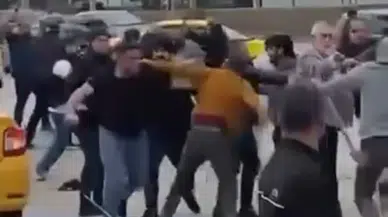 Bursa’da meydan muharebesini andıran kavga kamerada