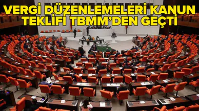Kanun teklifi yasalaştı