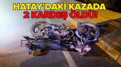 Motosiklet ile otomobil çarpıştı