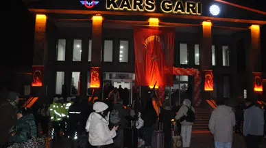 Turistik Doğu Ekspresi Kars'a ulaştı!
