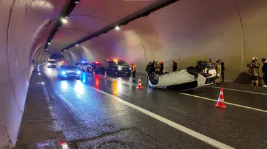 Üsküdar Tantavi tünelinde kaza