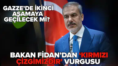 Bakan Fidan: Türkiye'nin Gazze konusunda 3 kırmızı çizgisi var!