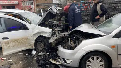 Samsun'un Terme ilçesinde zincirleme kaza: Yaralılar var