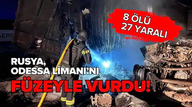 Rusya’dan Odessa’ya saldırı: 8 ölü, 27 yaralı