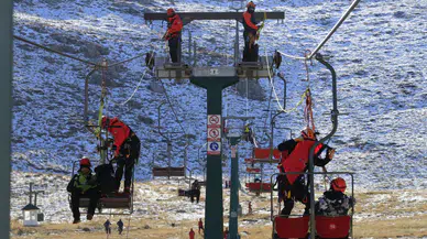 Saklıkent’te teleferik alarmı: Afet tatbikatı gerçeği aratmadı