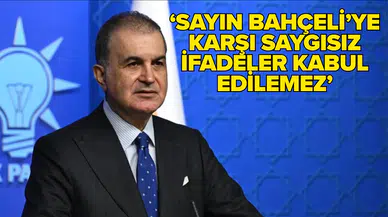 AK Parti Sözcüsü Ömer Çelik'ten önemli açıklamalar
