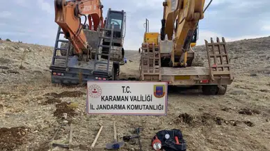 Karaman’da tarihi eser kaçakçılığı operasyonu: 14 kişi suçüstü yakalandı