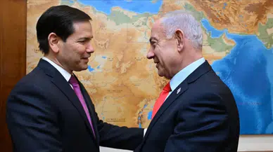 Netanyahu, ABD Dışişleri Bakanı Rubio ile görüştü